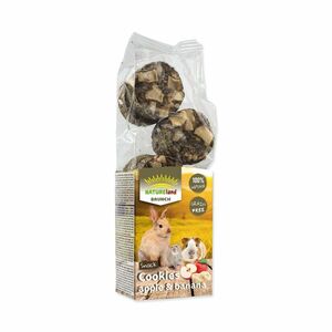 Nature Land Pochoutka Brunch sušenky s jablky a banány 120 g obraz