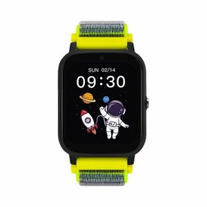 Garett Smartwatch Kids Tech 4G dětské chytré hodinky Green Velcro obraz