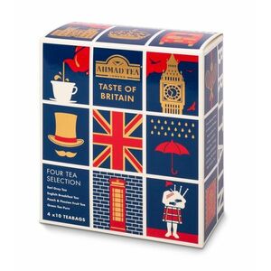 Ahmad Tea Taste of Britain porcovaný čaj 40x2 g obraz