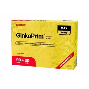 Walmark GinkoPrim MAX 90+30 tablet navíc obraz