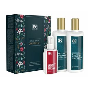 Brazil Keratin Christmas Coconut dárkový set 3 ks obraz