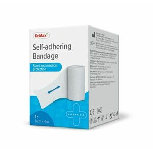 Dr. Max Self-adhering Bandage 8 cm x 4 m samofixační obinadlo 1 ks obraz