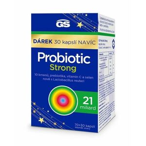 GS Probiotic Strong 70+30 kapslí obraz