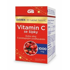 GS Vitamin C 1000 mg se šípky 100+30 tablet obraz