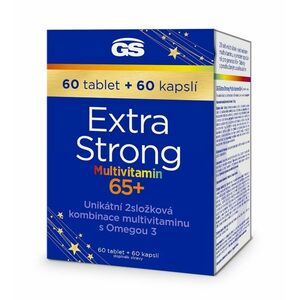 GS Extra Strong Multivitamin 65+ 60 tablet + 60 kapslí obraz