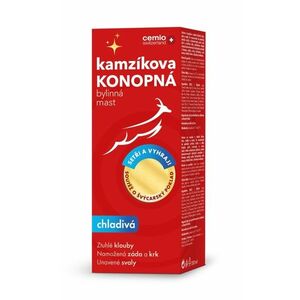 Cemio Kamzíkova konopná mast chladivá 200 ml + soutěž obraz