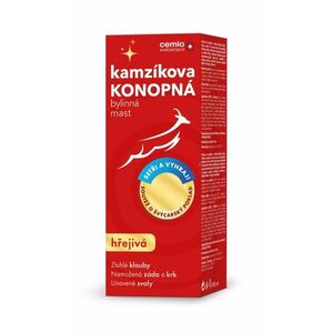 Cemio Kamzíkova konopná mast hřejivá 200 ml + soutěž obraz