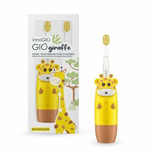 InnoGIO GIOGiraffe dětský sonický zubní kartáček 1 ks Yellow obraz