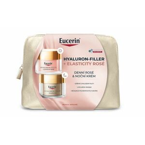 Eucerin Hyaluron-Filler + Elasticity Rosé vánoční kazeta 2 ks obraz