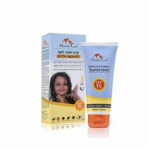 Mommy Care Minerální opalovací krém pro kojence a děti SPF15 100 ml obraz