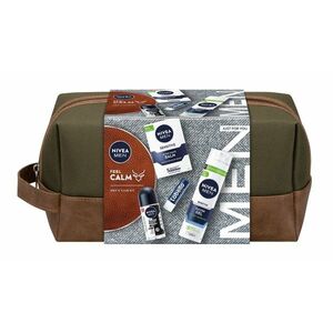 Nivea Men Bag Sensitive Feel Calm 2024 dárková sada pro muže 4 ks obraz