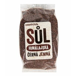 Country Life Sůl himálajská černá jemná 250 g obraz