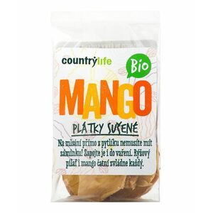 Country Life Mango plátky sušené BIO 80 g obraz