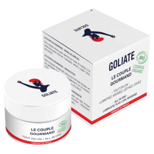 GOLIATE Jedlý masážní a lubrikační olej 2v1 the gourmet couple BIO 50 ml obraz