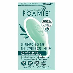 FOAMIE Pleťová péče pro normální až suchou pleť Aloe You Vera Much Cleansing Face Bar 60 g obraz