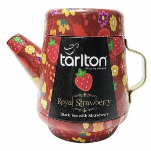 TARLTON Tea Pot Royal Strawberry černý čaj plech 100 g obraz