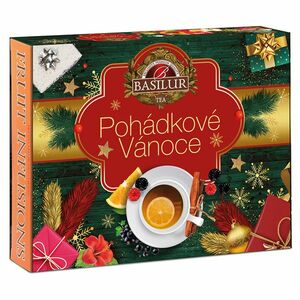 BASILUR Fruit infusions assorted Pohádkové Vánoce 60 sáčků obraz