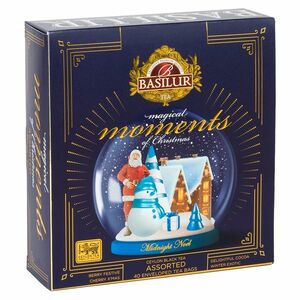 BASILUR Magical moments midnight noel assorted černý čaj 40 sáčků obraz