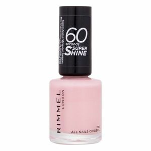 RIMMEL LONDON 60 Seconds Lak na nehty 722 All Nails On Deck 8 ml obraz