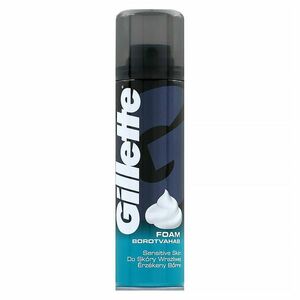 GILLETTE Classic Sensitive pánská pěna na holení 200 ml obraz