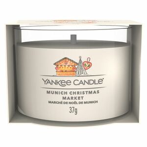 YANKEE CANDLE Munich Christmas Market Votiv ve skle 37 g obraz