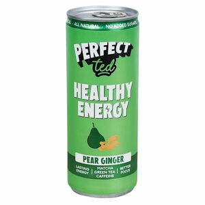 PERFECTTED Healthy matcha energy drink hruška a zázvor 250 ml obraz