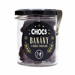 NATU Chocs banány v 60% hořké čokoládě 110 g obraz