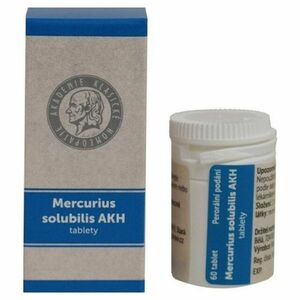 AKH Mercurius solubilis 60 tablet I obraz