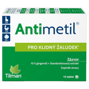 TILMAN Antimetil 15 tablet obraz