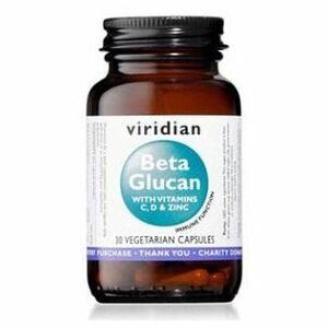 VIRIDIAN Nutrition Beta Glucan 30 kapslí obraz