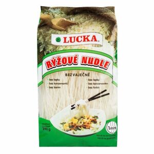 LUCKA Rýžové bezvaječné nudle 240 g obraz