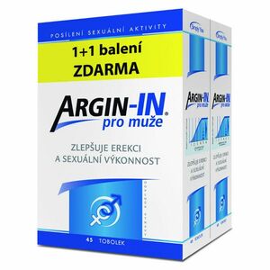 ARGIN-IN pro muže 45 tobolek 1+1 balení ZDARMA obraz