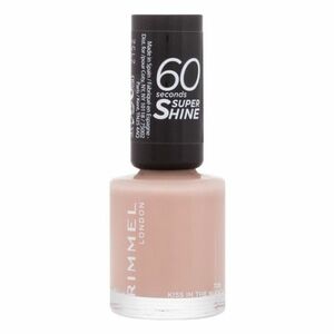 RIMMEL LONDON 60 Seconds Lak na nehty Super Shine 708 Kiss In The Nude 8 ml obraz