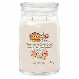 YANKEE CANDLE Signature 2 knoty Munich Christmas Market sklo 567 g obraz