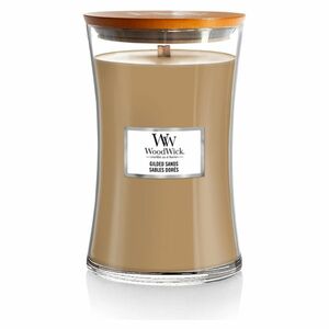 WOODWICK Vonná svíčka velká sklo Gilded Sands 609 g obraz