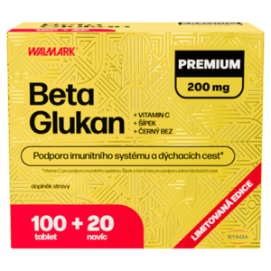 WALMARK Beta glukan PREMIUM 200 mg 100 + 20 tablet NAVÍC obraz