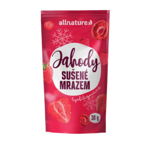 ALLNATURE Jahody sušené mrazem 30 g obraz