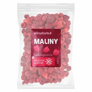 ALLNATURE Malina sušená mrazem 200 g obraz