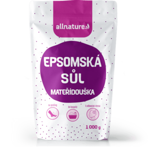 ALLNATURE Epsomská sůl Mateřídouška 1000 g obraz