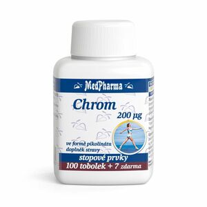 MEDPHARMA Chrom pikolinát 200 µg 107 tobolek obraz