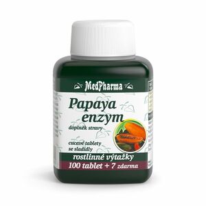 MEDPHARMA Papaya enzym cucavé pastilky 107 tablet obraz