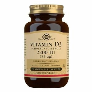 SOLGAR Vitamin D3 2200IU 50 tablet obraz