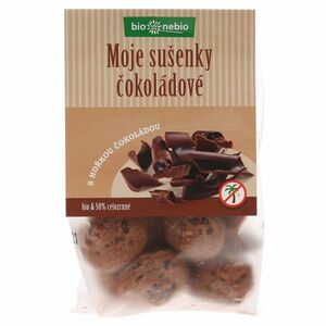 BIO NEBIO Moje Sušenky čokoládové BIO 130 g obraz