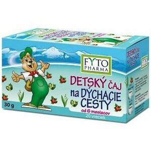 FYTOPHARMA Dětský čaj na dýchací cesty 20x 1, 5 g obraz