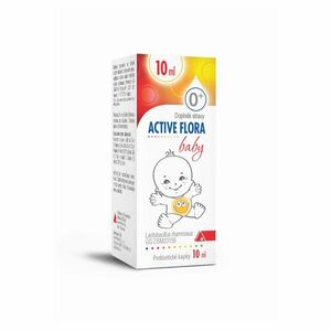 ACTIVE FLORA Baby 0+m probiotické kapky 10 ml obraz