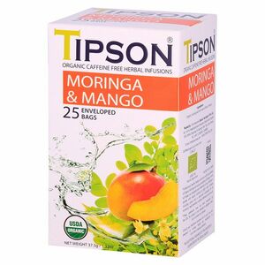 TIPSON Moringa & Mango 25 sáčků BIO obraz