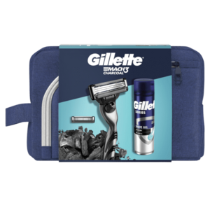 GILLETTE Mach3 Charcoal taška Dárkové balení obraz