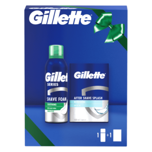 GILLETTE Soothing pěna 200 ml + VPH 100 ml Dárkové balení obraz