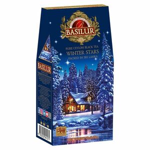 BASILUR Winter stars černý sypaný čaj 75 g obraz