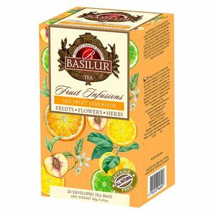 BASILUR Fruit mix fruit lemonade ovocný čaj 20 sáčků obraz